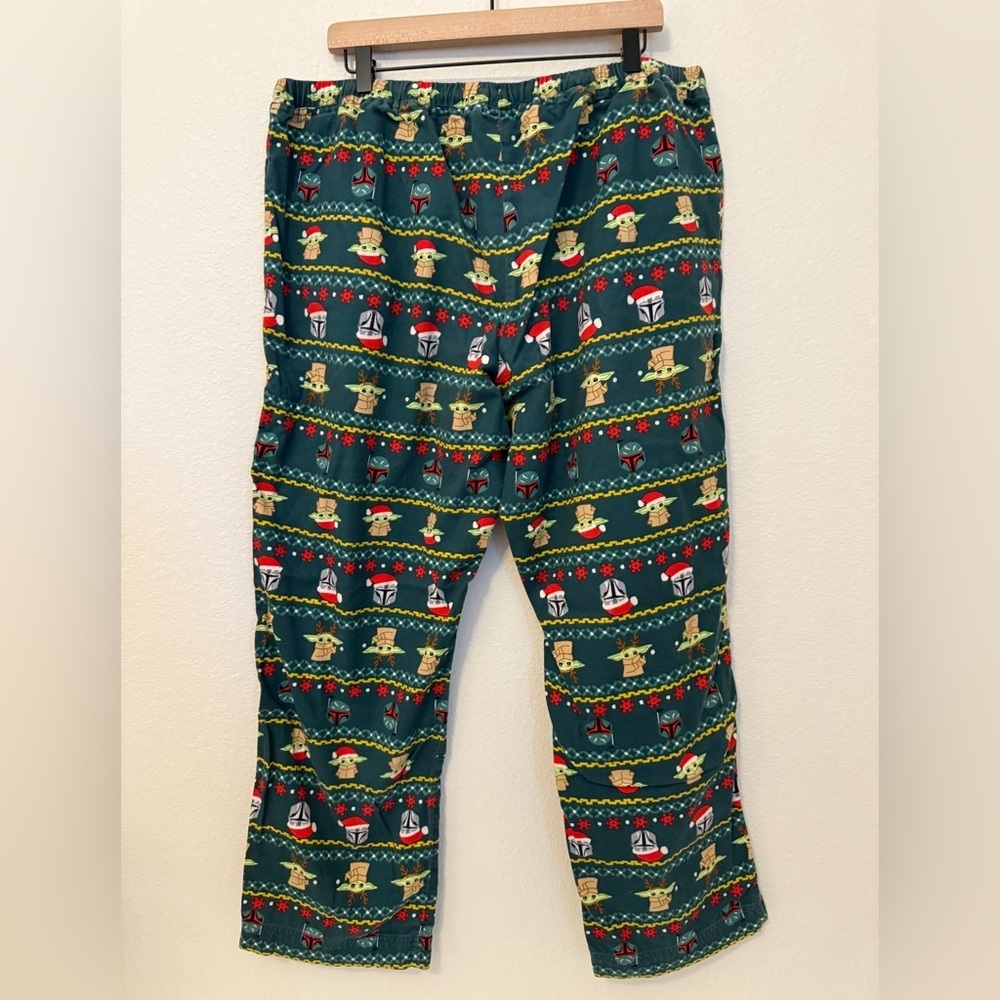 Hanna Andersson Star Wars Pajama Pants Men’s XL Grogu Baby Yoda 100% Cotton - Picture 3 of 6